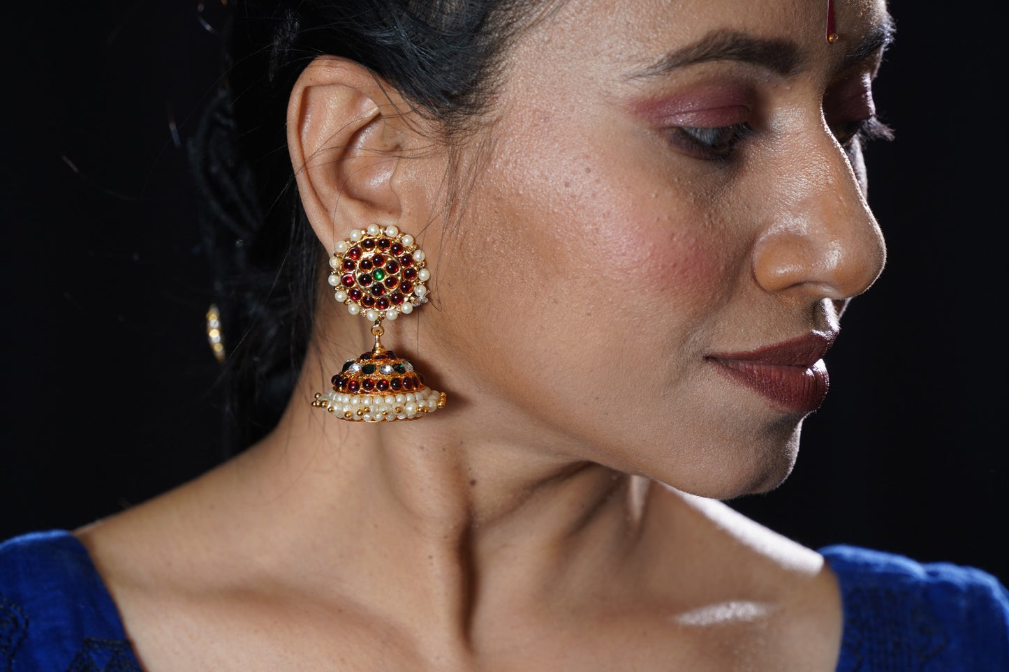 Jhumka/Earrings for Bharatanatyam