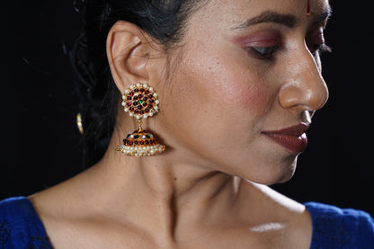 Jhumka/Earrings for Bharatanatyam
