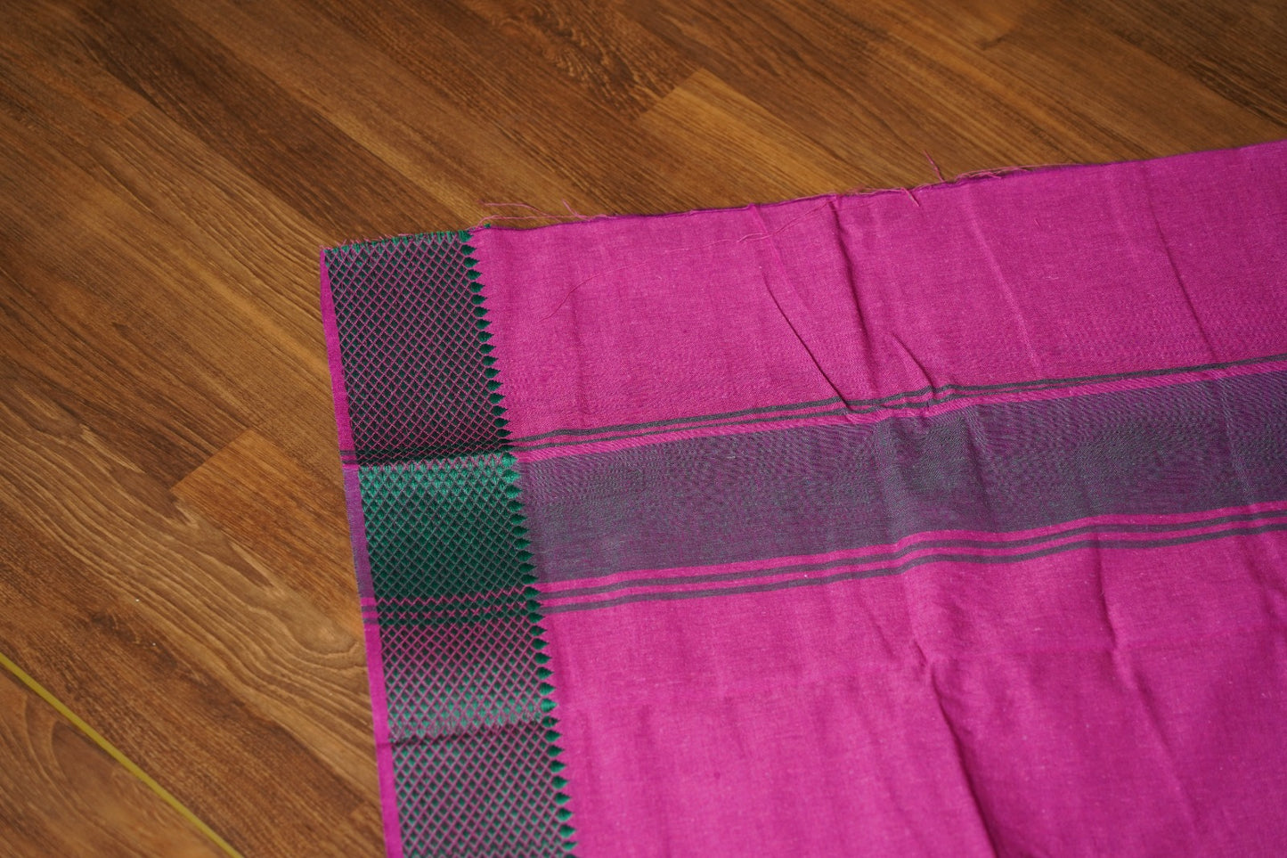 Half/Practice Saree with coper border